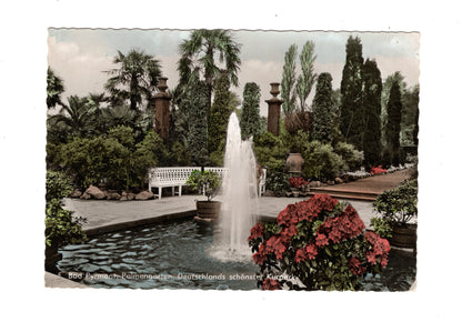 Ansichtskarte Bad Pyrmont / Kurpark / Palmengarten