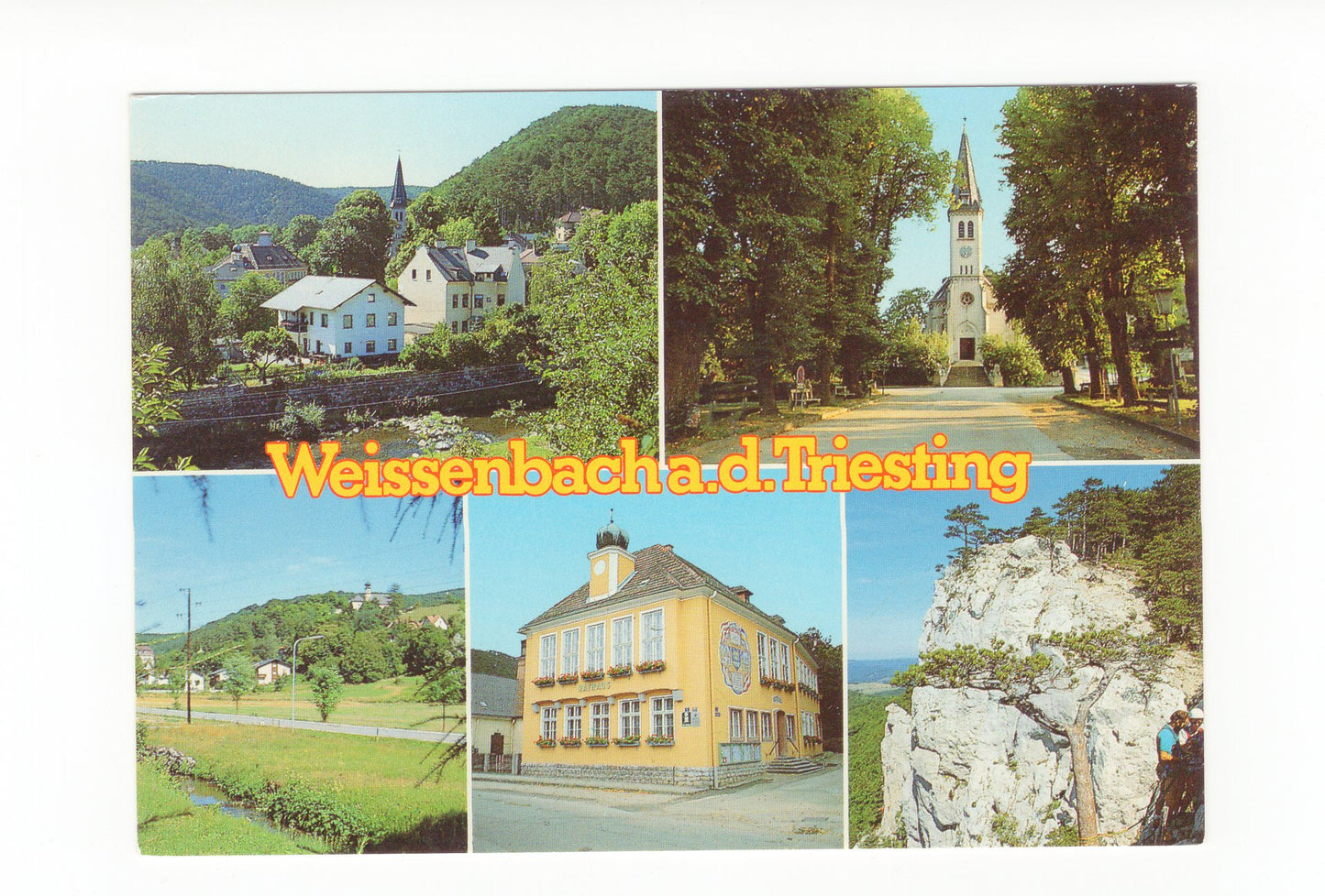 Ansichtskarte Weißenbach an der Triesting / Niederösterreich / Österreich
