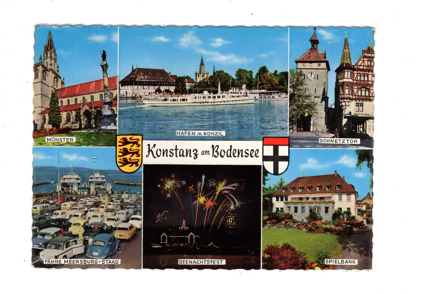 Ansichtskarte Konstanz am Bodensee / Spielbank +++ / K1-53