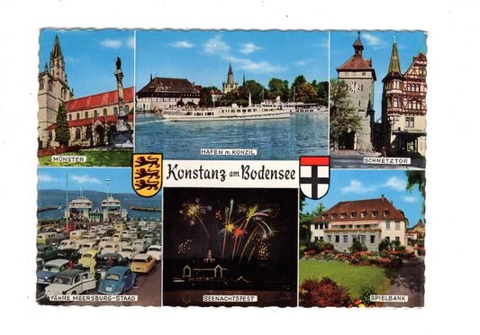 Ansichtskarte Konstanz am Bodensee / Spielbank +++ / K1-53