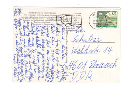 Ansichtskarte  Breitenbrunn am Neusiedler See / Burgenland / Österreich