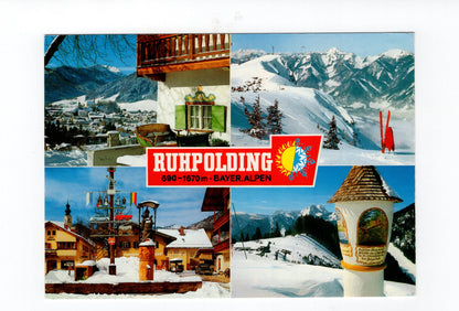 Ansichtskarte Ruhpolding / Bayerische Alpen