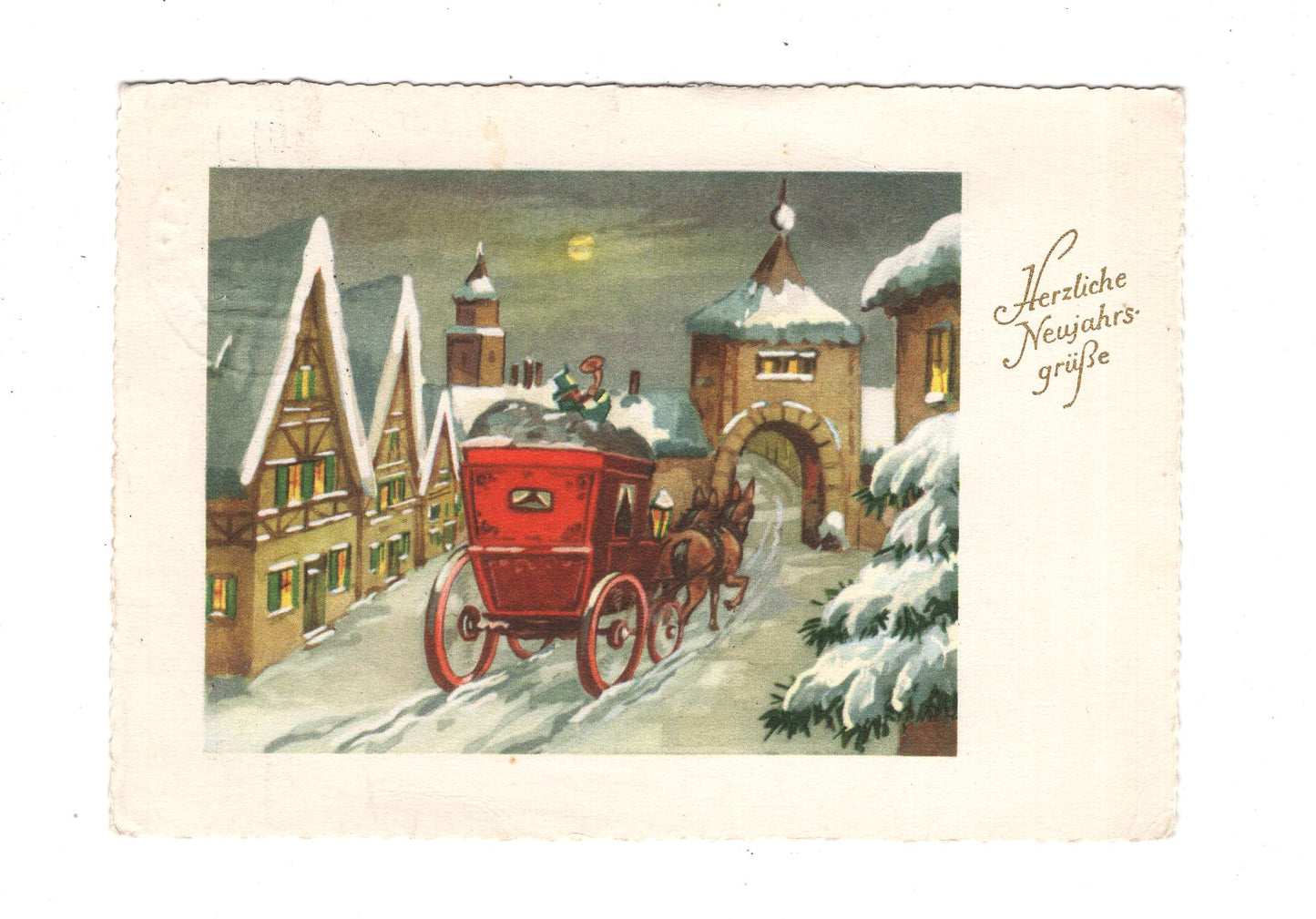 Ansichtskarte Feiertage / Frohes neues Jahr / L1-51