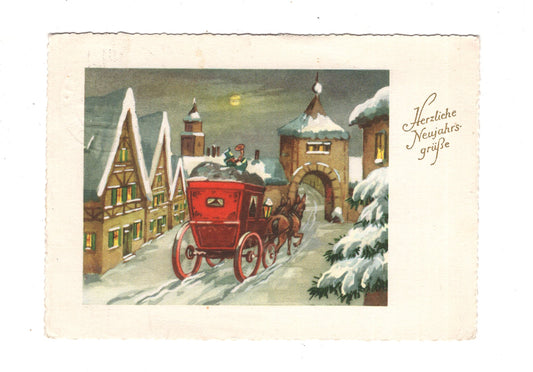 Ansichtskarte Feiertage / Frohes neues Jahr / L1-51