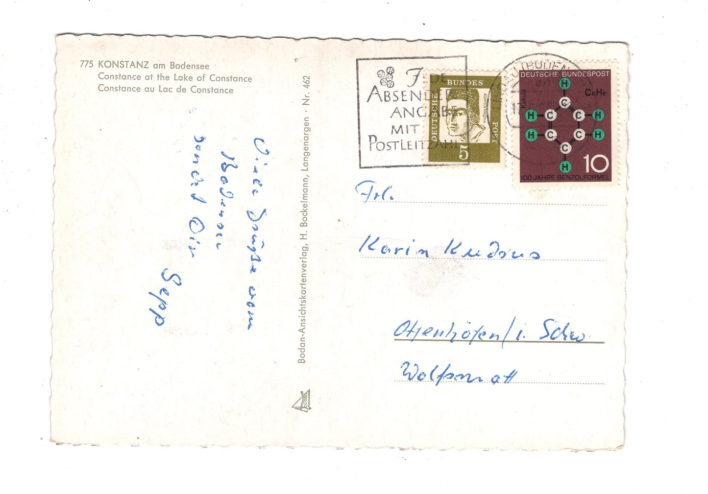 Ansichtskarte Konstanz am Bodensee / Spielbank +++ / K1-53