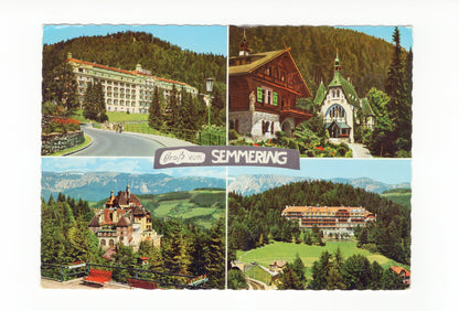 Ansichtskarte Semmering / Niederösterreich / Österreich