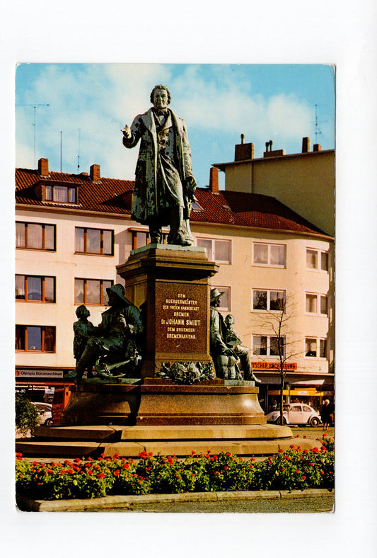 Ansichtskarte Bremerhaven / Bürgermeister-Smidt-Denkmal