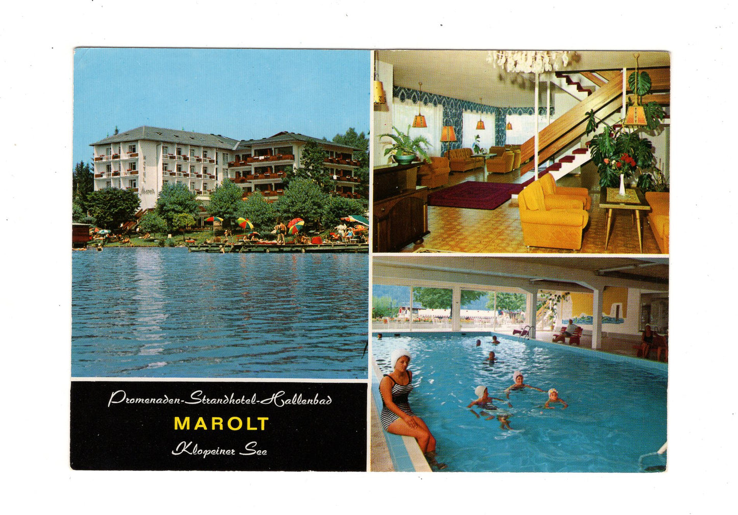 Ansichtskarte Hotel Marlot / Klopeiner See / Kärnten / Österreich