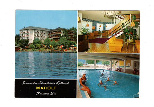 Ansichtskarte Hotel Marlot / Klopeiner See / Kärnten / Österreich