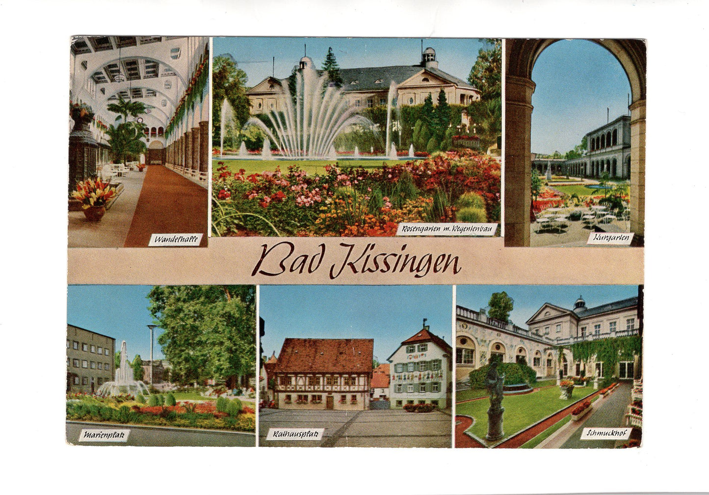 Ansichtskarte Bad Kissingen / Wandelhalle +++
