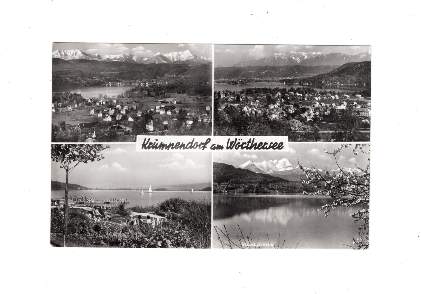 Ansichtskarte Krumpendorf am Wörthersee / Kärnten / Österreich