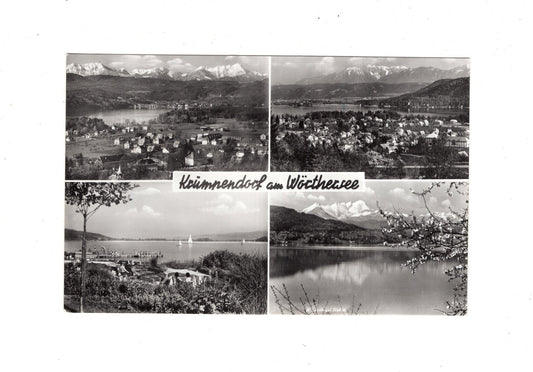 Ansichtskarte Krumpendorf am Wörthersee / Kärnten / Österreich