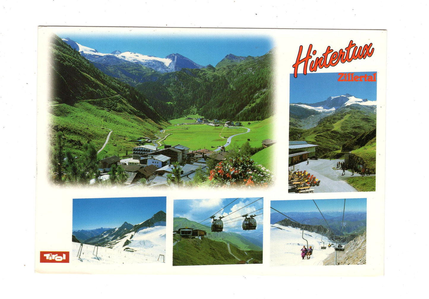 Ansichtskarte Hintertux im Zillertal / Tirol / Österreich