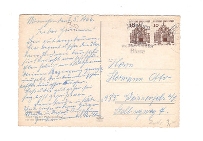 Ansichtskarte München / Blick von der Frauenkirche auf die Stadt / G1-53