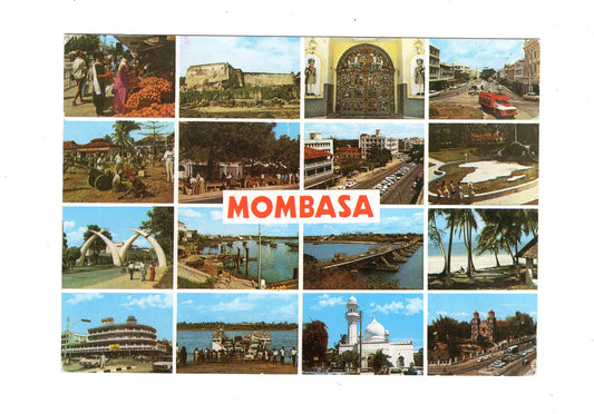 Ansichtskarte Mombasa / Kenia