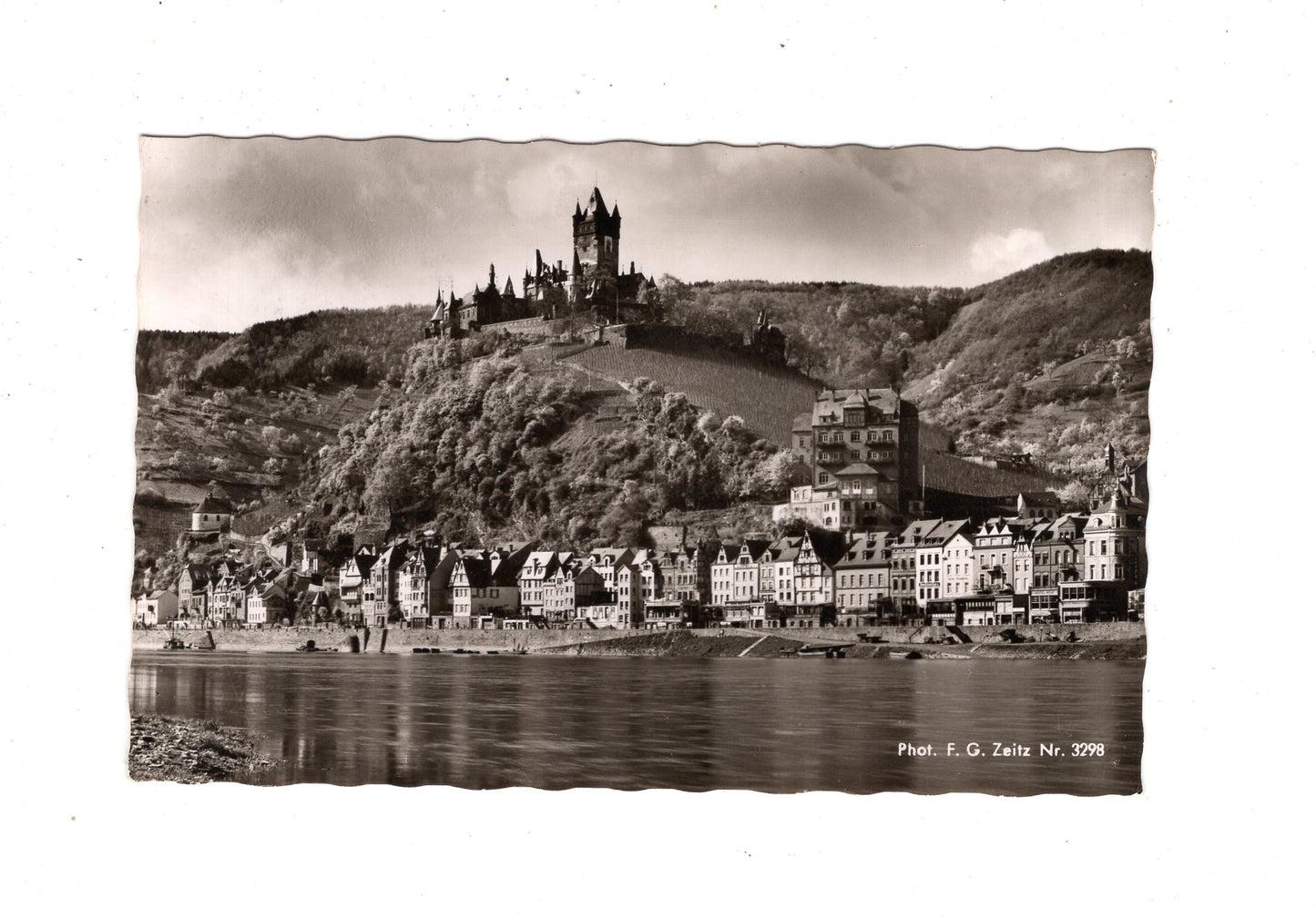Ansichtskarte Cochem an der Mosel mit Burg / M1-58