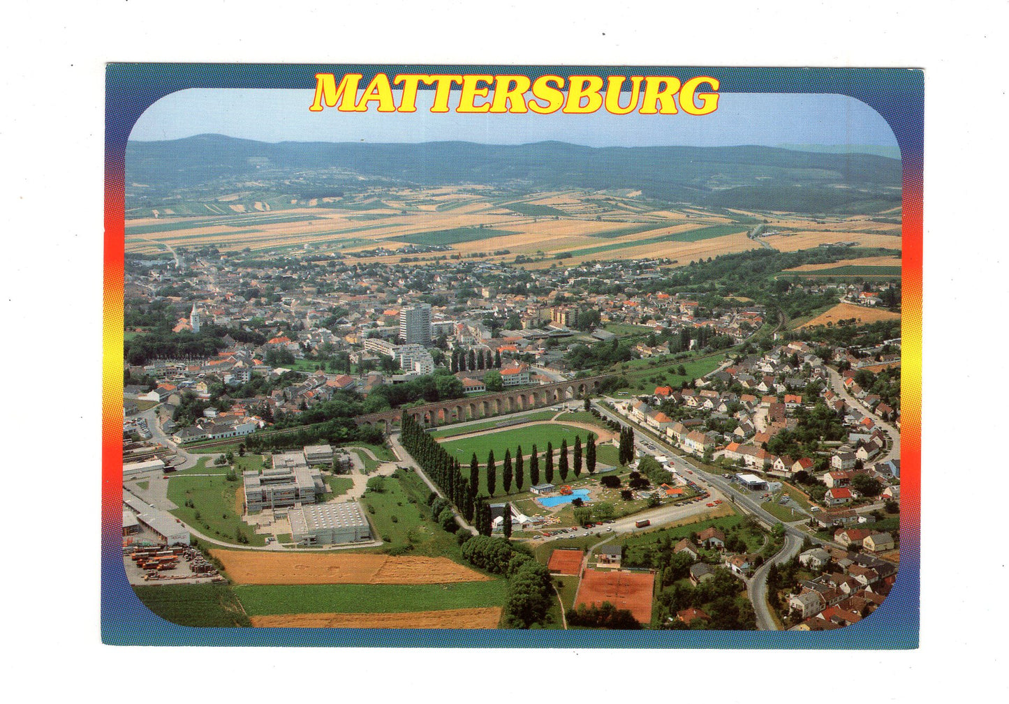 Ansichtskarte Mattersburg / Burgenland / Österreich