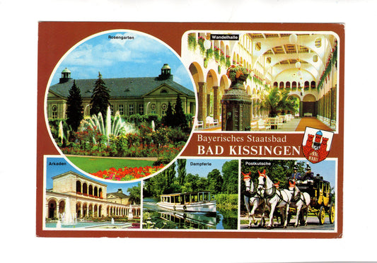 Ansichtskarte Bad Kissingen / Wandelhall +++