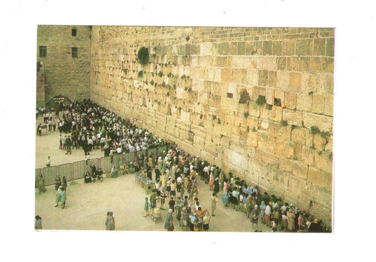 Ansichtskarte The Western Wall / Jerusalem / Israel