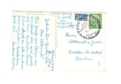 Ansichtskarte Cochem an der Mosel mit Burg / M1-58