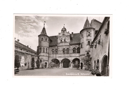 Ansichtskarte Konstanz am Bodensee / Rathaushof / K1-53