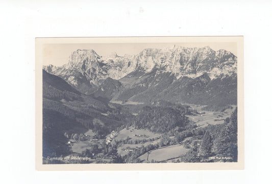 Ansichtskarte Ramsau mit Reiteralpe