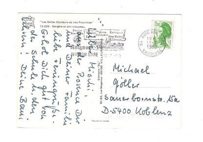 Ansichtskarte Bergere et son troupeau / Frankreich