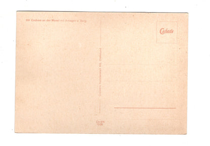 Ansichtskarte Cochem an der Mosel mit Anlagen und Burg / M1-58