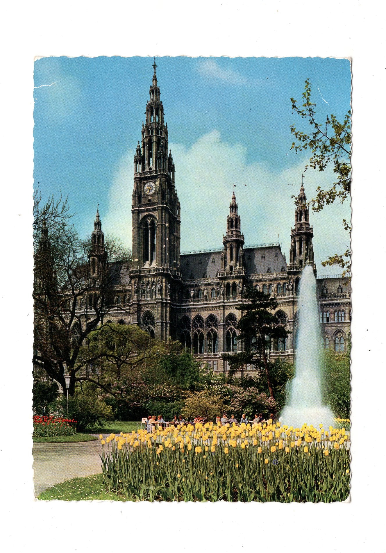 Ansichtskarte Wien / Rathaus / Österreich