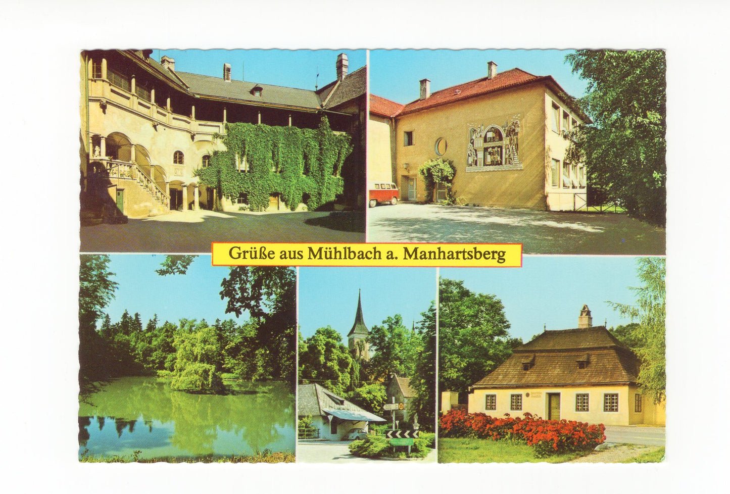 Ansichtskarte Mühlbach am Manhartsberg / Niederösterreich / Österreich