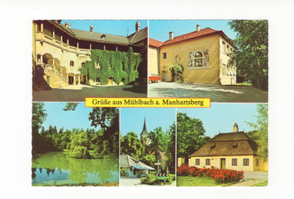 Ansichtskarte Mühlbach am Manhartsberg / Niederösterreich / Österreich