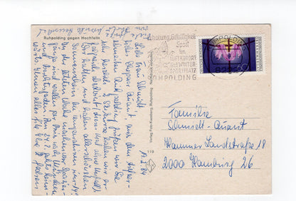 Ansichtskarte Ruhpolding gegen Hochfelln