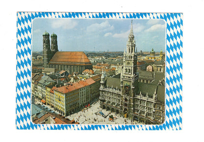 Ansichtskarte München / Frauenkirche und Rathaus / G1-53