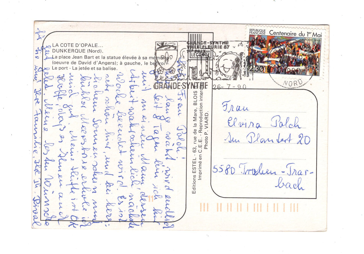 Ansichtskarte Dunkerque / Frankreich