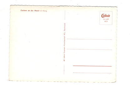 Ansichtskarte Cochem an der Mosel mit Burg / M1-58