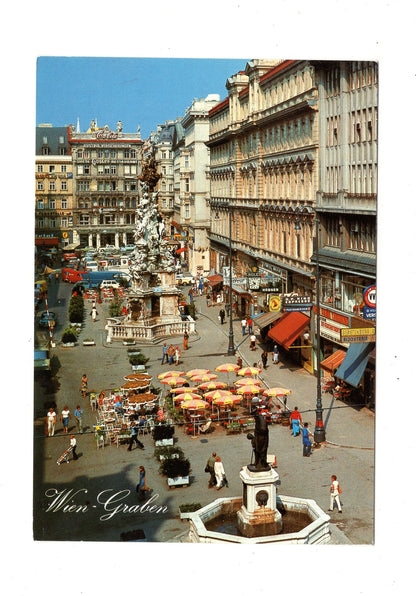 Ansichtskarte Wien / Graben / Österreich