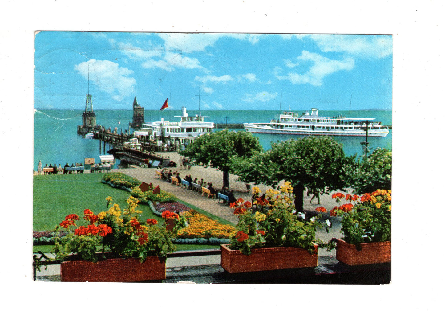 Ansichtskarte Konstanz am Bodensee / Blick vom Konzilgebäude / K1-53