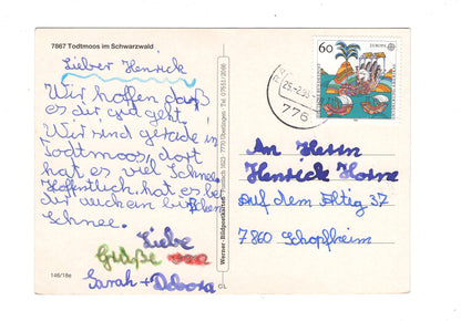 Ansichtskarte Todtmoos im Schwarzwald / G1-69