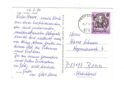 Ansichtskarte Wien / Graben / Österreich