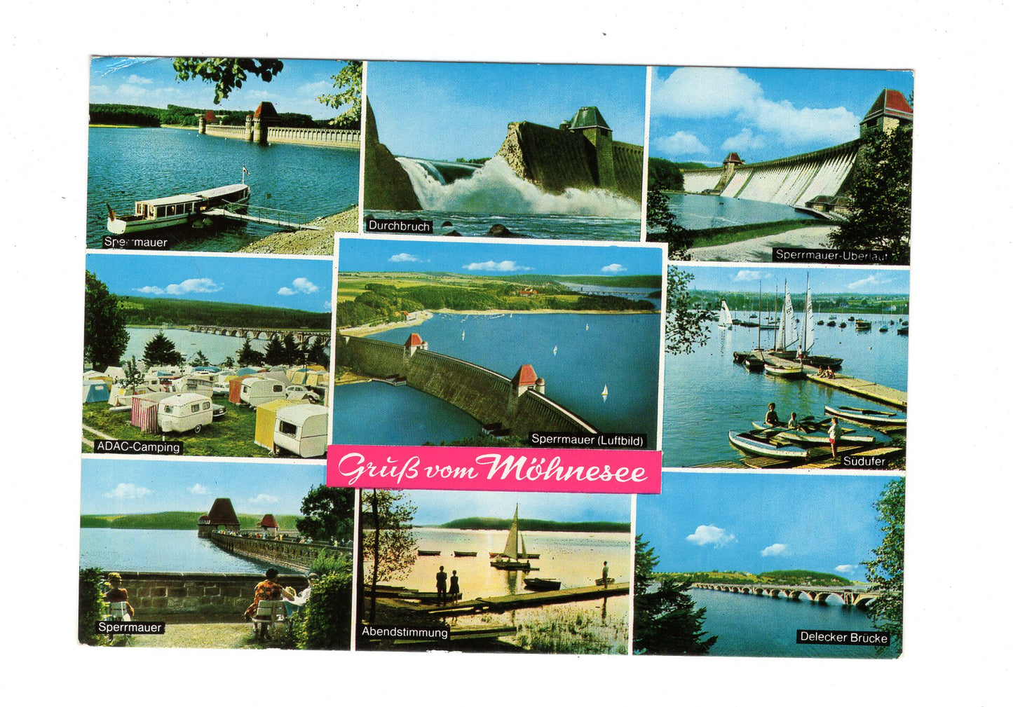 Ansichtskarte Grüße vom Möhnesee / H1-66