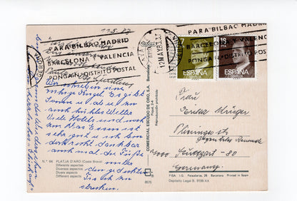 Ansichtskarte Playa d´Aro / Costa Brava / Spanien