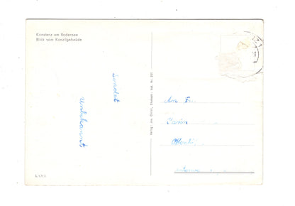 Ansichtskarte Konstanz am Bodensee / Blick vom Konzilgebäude / K1-53