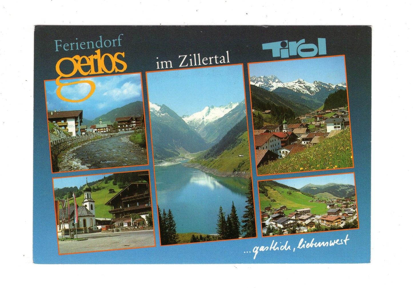 Ansichtskarte Gerlos im Zillertal / Tirol / Österreich