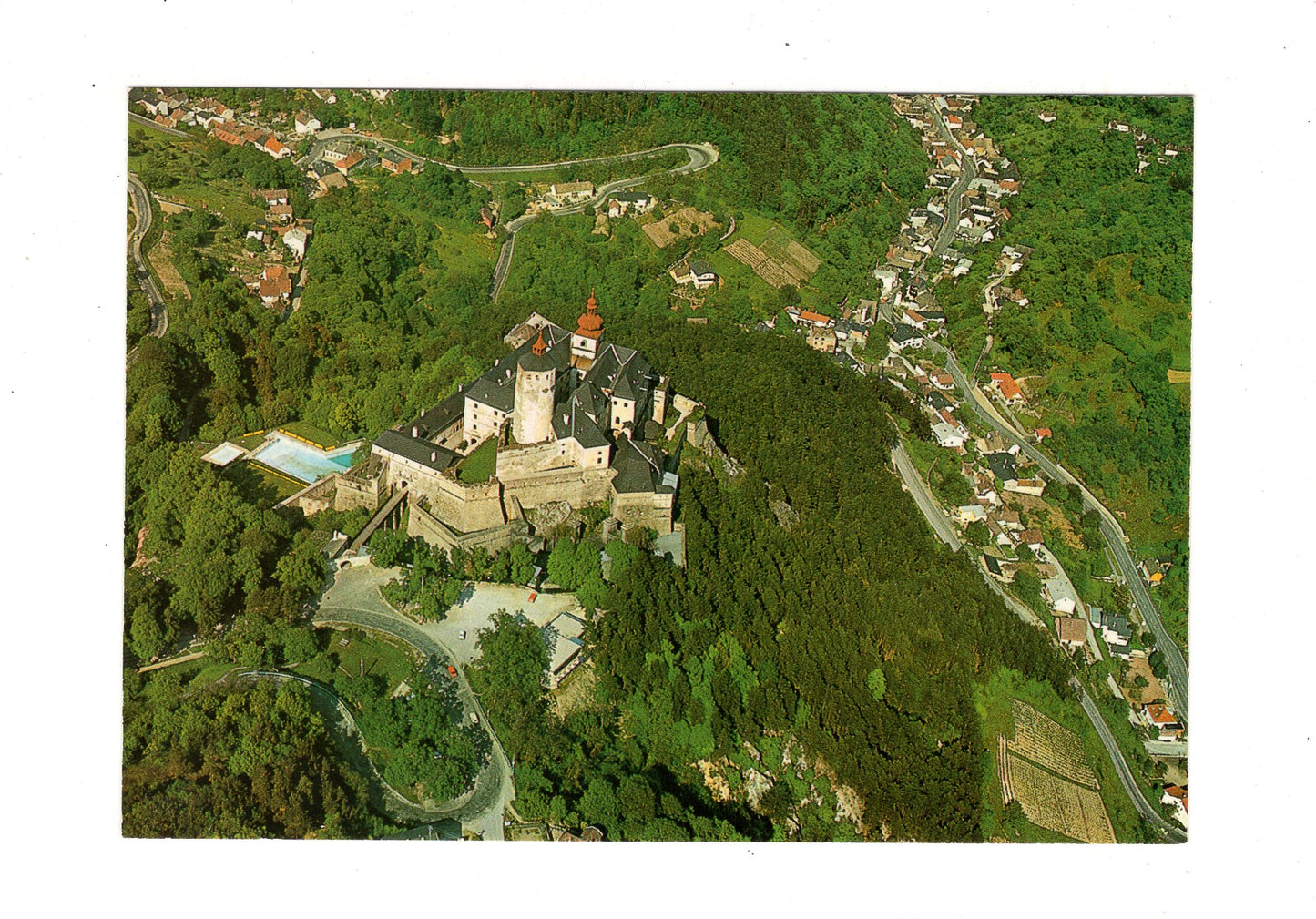 Ansichtskarte Burg Forchtenstein / Burgenland / Österreich