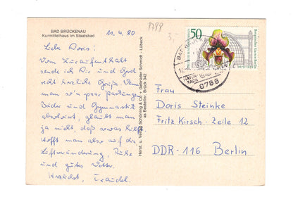 Ansichtskarte Bad Brückenau / Kurmittelhaus