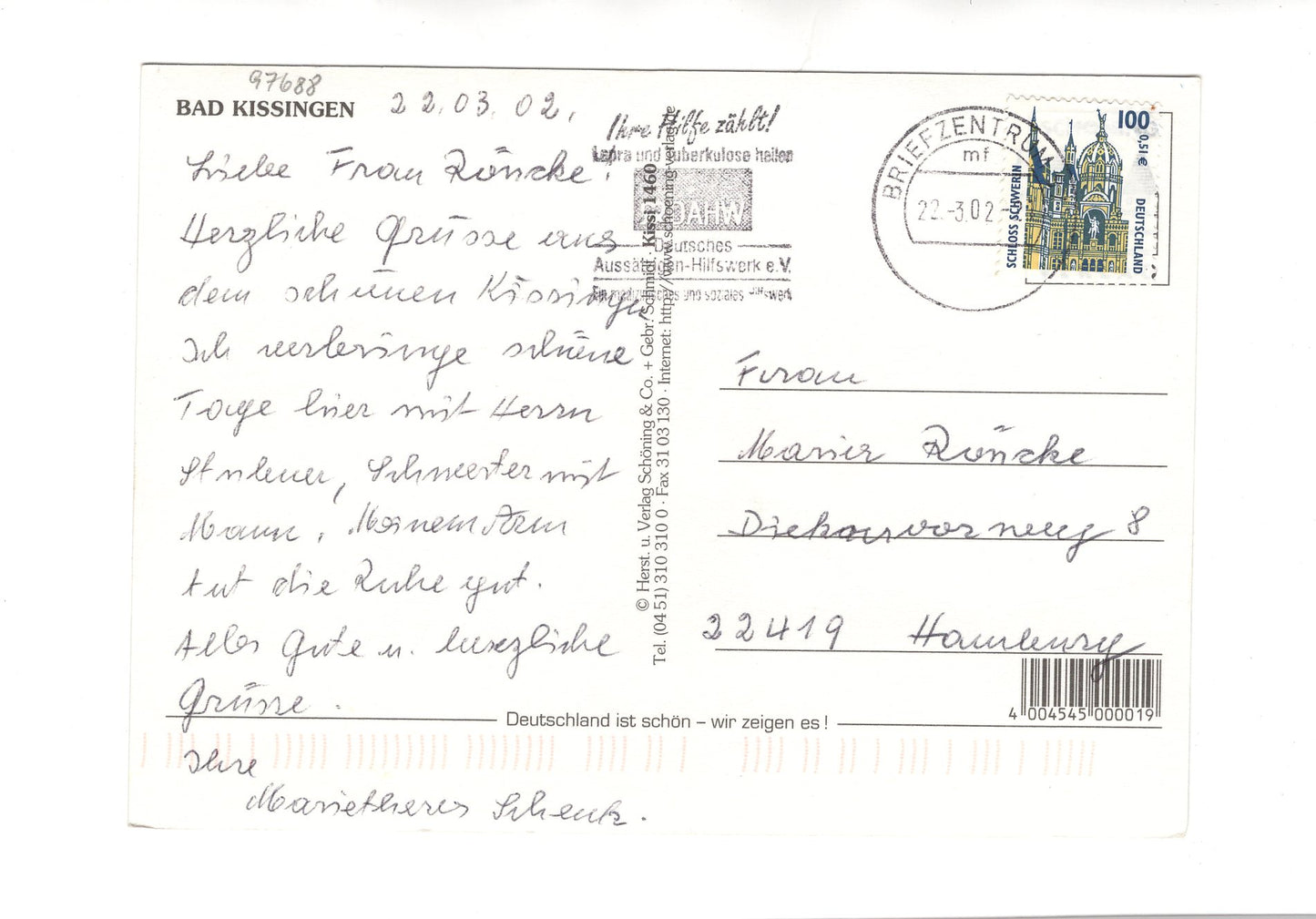 Ansichtskarte Bad Kissingen - Luitpold-Casino +++