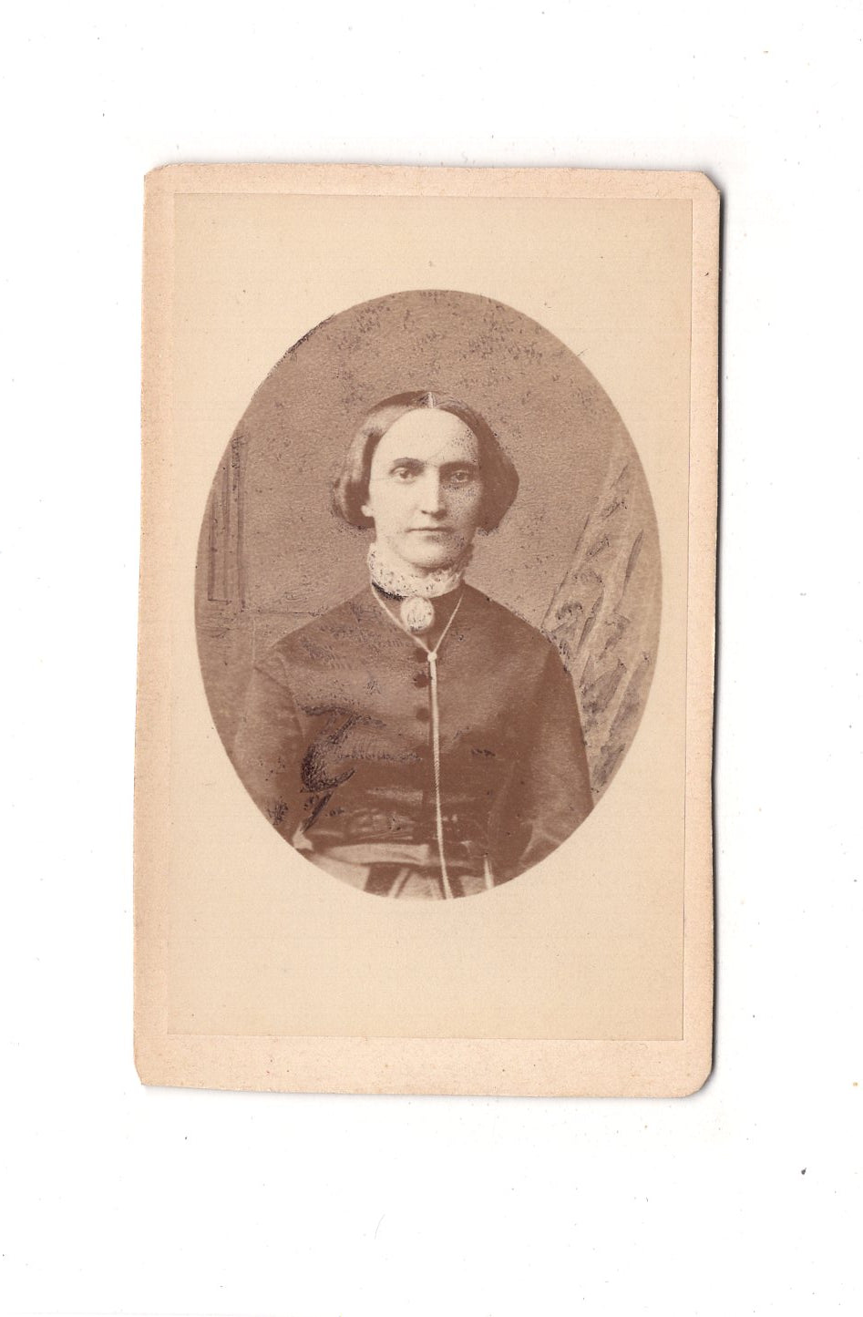 Fotografie Damenportrait - Berlin 1870er / CDV C1-16