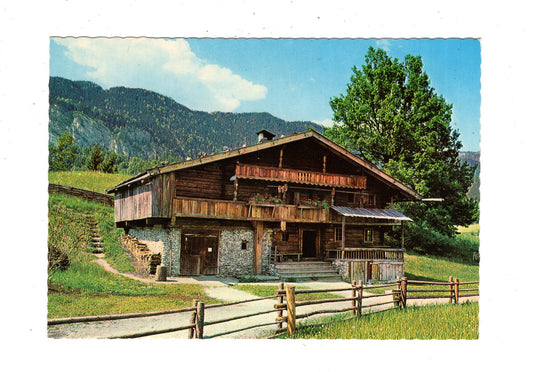 Ansichtskarte Zillertaler Kleinbauernhof Summerau / Österreich