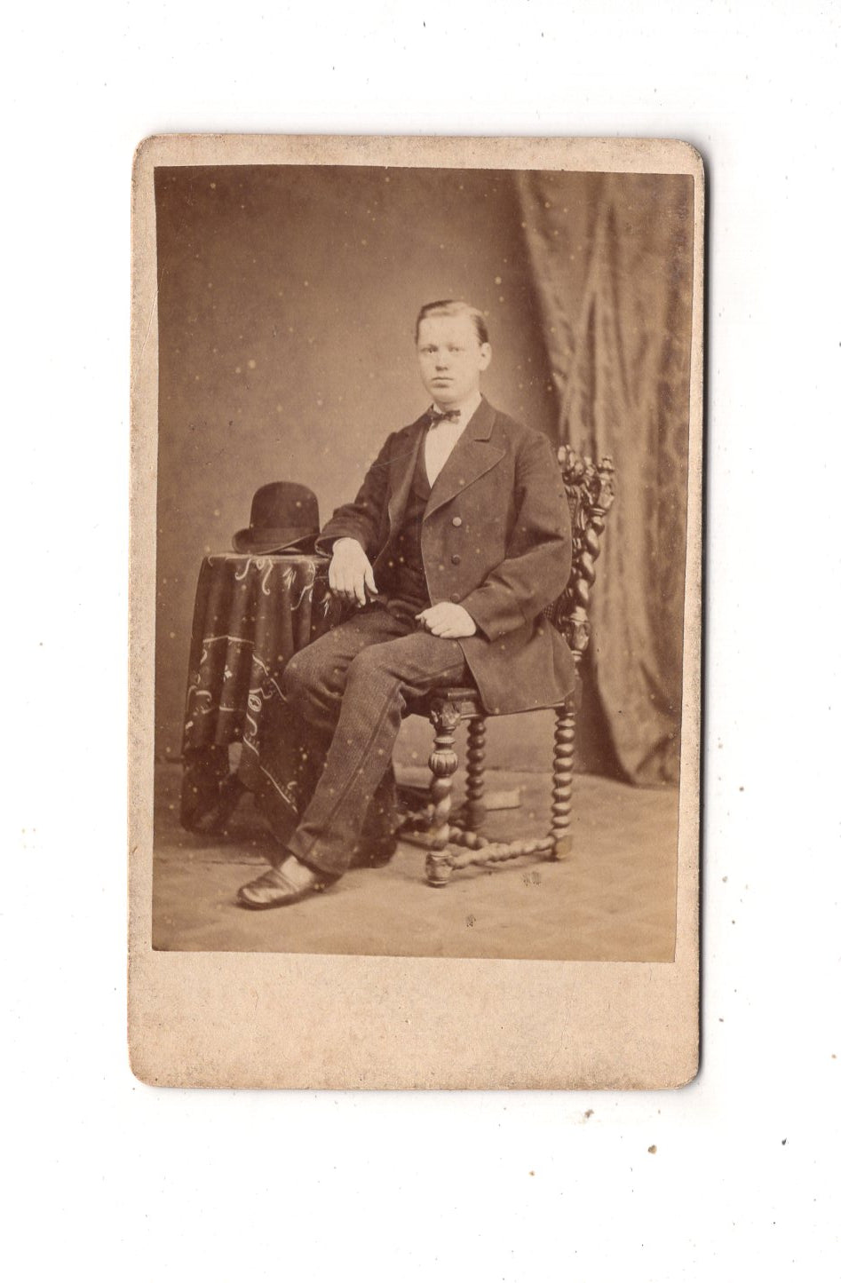 Fotografie Feiner Herr - Stade 1860er