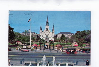 Ansichtskarte Jackson Square / New Orleans / Louisiana / USA